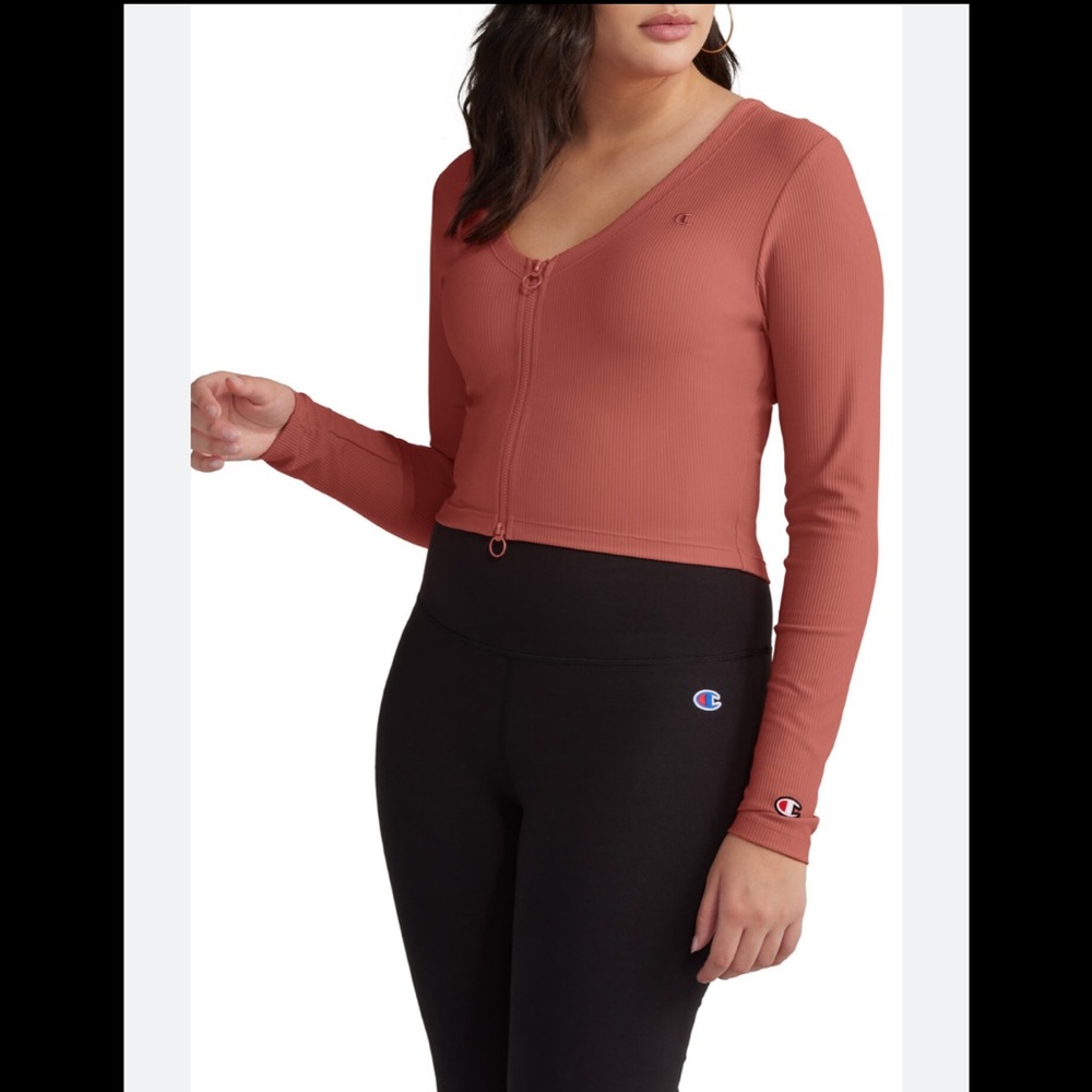 Champion Zip Crop Cardigan